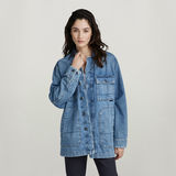 G-STAR Outlet Unisex Chore Evergreen Jacket Medium blue