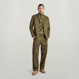 G-STAR Outlet Chore 3 Button Casual Blazer Green