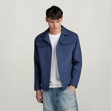 G-STAR Outlet Chore Wool Jacket Medium blue