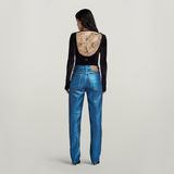 G-STAR Outlet Viktoria High Straight Jeans Dark blue