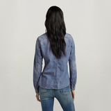 G-STAR Outlet 3301 Denim Shirt Medium blue
