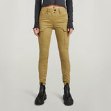 G-STAR Outlet Blossite G-Shape Army High Skinny Jeans Green