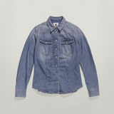 G-STAR Outlet 3301 Denim Shirt Medium blue