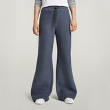 G-STAR Outlet Shearling Wide Leg Sweatpants Medium blue