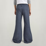 G-STAR Outlet Shearling Wide Leg Sweatpants Medium blue