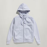 G-STAR Outlet Premium Core 2.1 Zip Thru Hoodie Grey