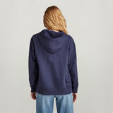G-STAR Outlet Graphic Core Hooded Sweater Dark blue