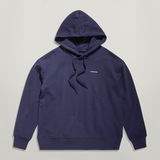 G-STAR Outlet Graphic Core Hooded Sweater Dark blue