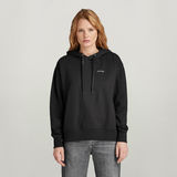 G-STAR Outlet Graphic Core Hooded Sweater Black