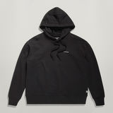 G-STAR Outlet Graphic Core Hooded Sweater Black