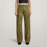 G-STAR Outlet Judee Low Waist Loose Pants Green