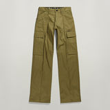 G-STAR Outlet Judee Low Waist Loose Pants Green