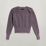 G-STAR Outlet Moto Slim Knitted Sweater Grey