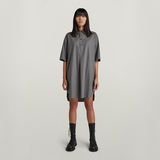 G-STAR Outlet Shirt Dress Short Sleeve Multi color