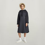 G-STAR Outlet Anorak Hoodie Dress Black