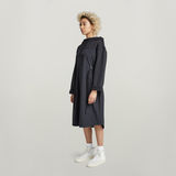 G-STAR Outlet Anorak Hoodie Dress Black