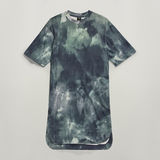 G-STAR Outlet Boxy U Tee Allover Dress Multi color