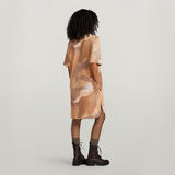 G-STAR Outlet Boxy U Tee Allover Dress Multi color