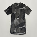 G-STAR Outlet Boxy U Tee Allover Dress Multi color