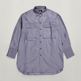 G-STAR Outlet Camisa Oversized Boyfriend Morado