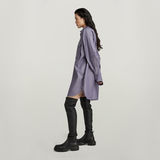 G-STAR Outlet Camisa Oversized Boyfriend Morado