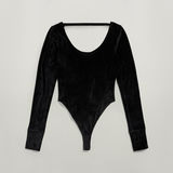G-STAR Outlet Deep Scoop Slim Body Top Black