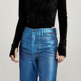 G-STAR Outlet Deep Scoop Slim Body Top Black