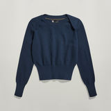 G-STAR Outlet Moto Slim Knitted Sweater Dark blue