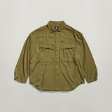 G-STAR Outlet Loose Pocket Shirt Green