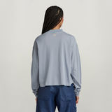 G-STAR Outlet Top Mock Graphic Loose Gris