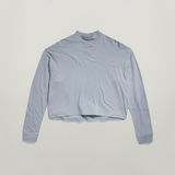 G-STAR Outlet Top Mock Graphic Loose Gris