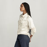G-STAR Outlet Camisa Slim Beige