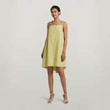 G-STAR Outlet Para Simple Short Dress Green