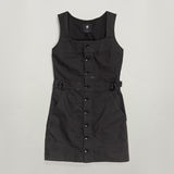 G-STAR Outlet Sleeveless Dress Black