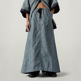 G-STAR Outlet Falda GSRR Long Parka Azul oscuro