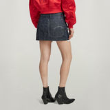 G-STAR Outlet Denim Mini Skirt Dark blue