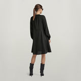 G-STAR Outlet Short Flared Dress Black