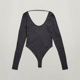 G-STAR Outlet Deep Scoop Slim Body Top Grey