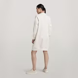 G-STAR Outlet Mock Raglan Sweat Dress Beige