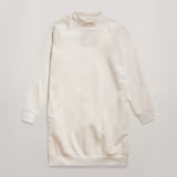 G-STAR Outlet Mock Raglan Sweat Dress Beige