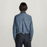 G-STAR Outlet Padded Drawstring Bomber Medium blue