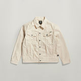 G-STAR Outlet Oversized Western Jacket Evergreen White