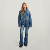 G-STAR Outlet Oversized Western Jacket Evergreen Medium blue