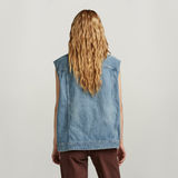 G-STAR Outlet Oversized Denim Vest Light blue
