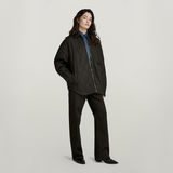G-STAR Outlet Chaqueta Unisex Postino Oversized 2.0 Negro