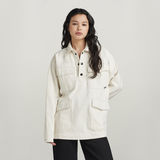 G-STAR Outlet Unisex Shanorak White