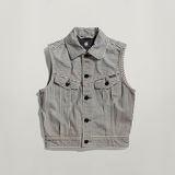 G-STAR Outlet Premium E Slim Vest Medium blue
