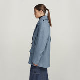 G-STAR Outlet Americana Premium Heavy Wool Oversized Gris