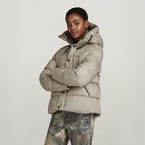 G-STAR Outlet Whistler Short Puffer Jacket Grey