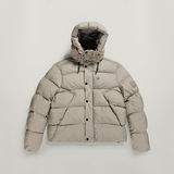 G-STAR Outlet Whistler Short Puffer Jacket Grey
